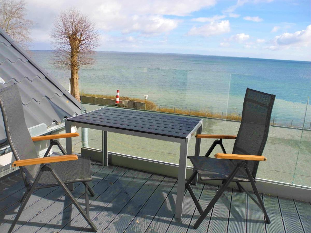 Strandappartement Steinberghaff "Farborg" Mit Meerblick Steinberg  Bagian luar foto