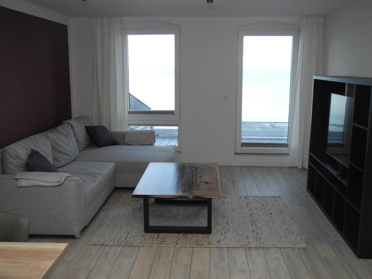 Strandappartement Steinberghaff "Farborg" Mit Meerblick Steinberg  Bagian luar foto