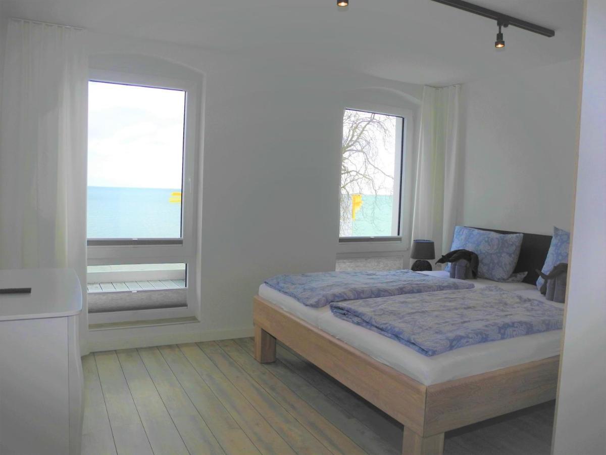 Strandappartement Steinberghaff "Farborg" Mit Meerblick Steinberg  Bagian luar foto